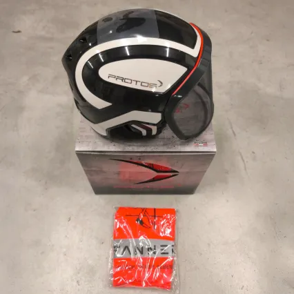 PROTOS Bon plan - Casque Protos® Integral Arborist (Noir et Blanc réfléchissant)
