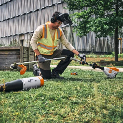CombiSystème à batterie STIHL KMA 140 R - vue 6