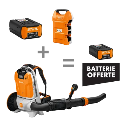 STIHL Pack promo AP 500 S et ADA 1000 - Souffleur à batterie STIHL BGA 300