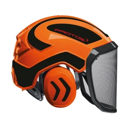 PROTOS Casque Protos® Integral Forest (Orange et Noir)