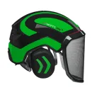 Casque Protos® Integral Forest (Noir et Vert Néon)