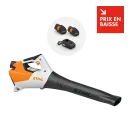 Souffleur à batterie STIHL BGA 30 pack 2 batteries