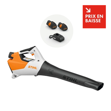 Souffleur à batterie STIHL BGA 30 pack 2 batteries