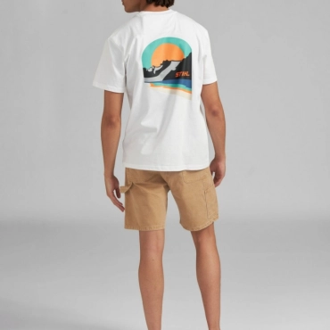 T-Shirt STIHL SUNSET - Blanc - vue 4