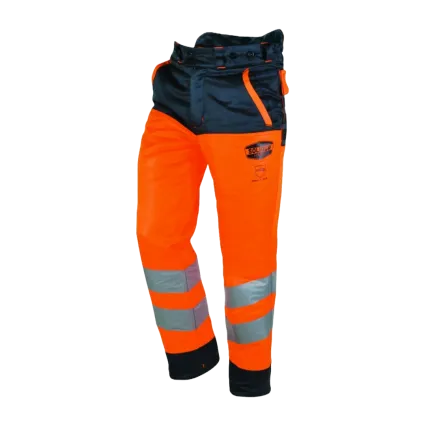 SOLIDUR Pantalon anti-coupure SOLIDUR GLOW - Classe 1 - Type A - Orange