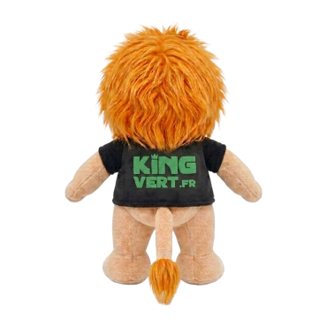Peluche lion KING VERT KINGO - vue 2
