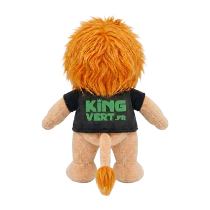 Peluche lion KING VERT KINGO - vue 2