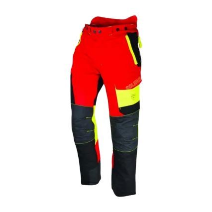 Pantalon anti-coupure SOLIDUR COMFY rouge - Classe 1