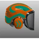 Casque Protos® Integral Forest (Orange et Vert)