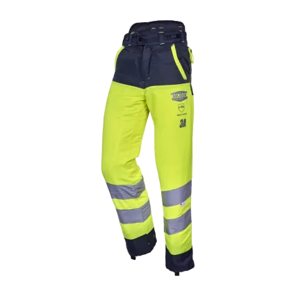 SOLIDUR Pantalon anti-coupure SOLIDUR GLOW - Classe 3 - Type A - Jaune