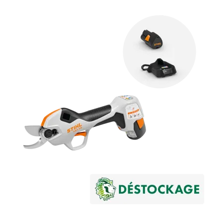 STIHL Bon plan - Sécateur à batterie STIHL ASA 20 - Pack complet
