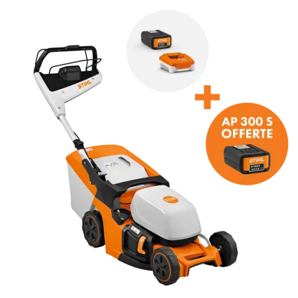 STIHL Pack promo AP 300 S - Tondeuse &agrave; batterie STIHL RMA 443 PV