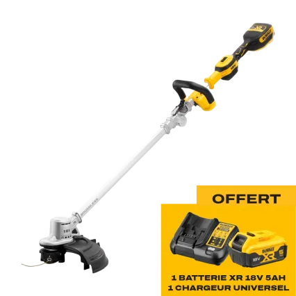 DEWALT Coupe-bordures &agrave; batterie DEWALT DCMST561 - Starter pack offert