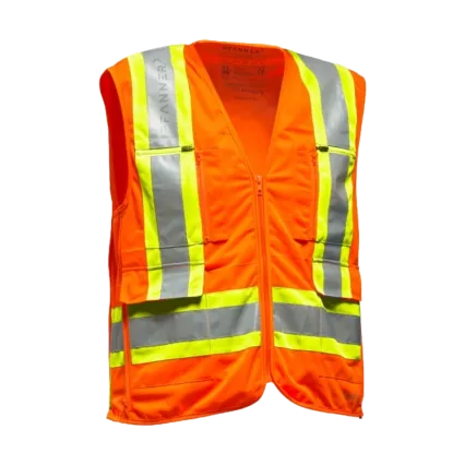 PFANNER Gilet PFANNER ZIPP4FIT - Orange jaune