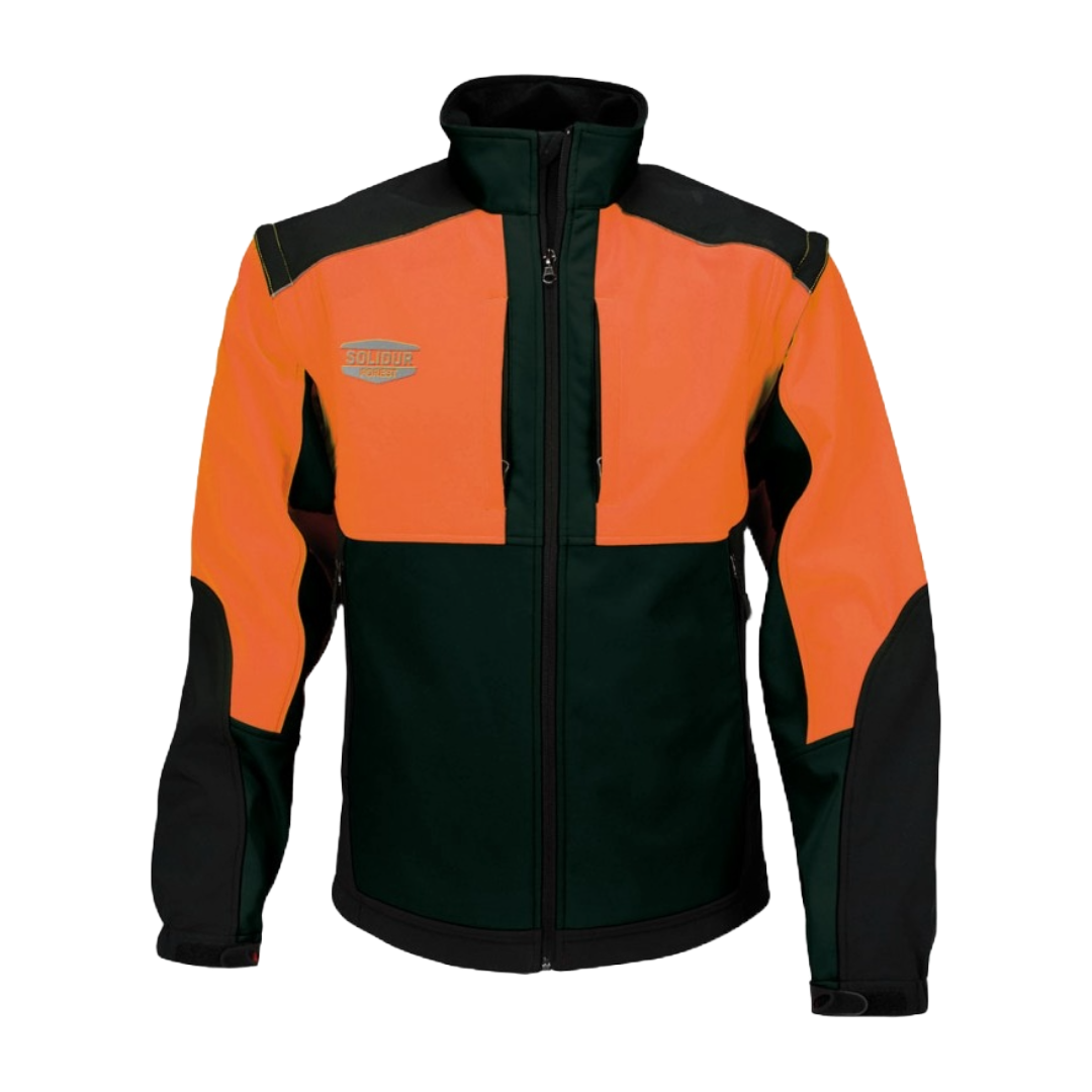 Veste de travail SOLIDUR SOFTSHELL - Orange