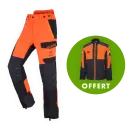 Pantalon anti-coupure SOLIDUR INFINITY - Classe 1 - Type A - Orange