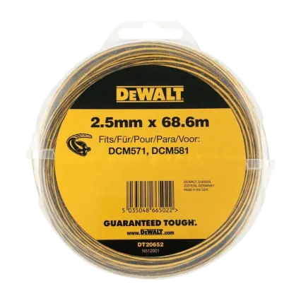 DEWALT Fil jaune et noir DEWALT - &oslash; 2,5 mm