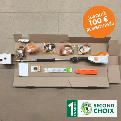STIHL Second choix - Perche d'élagage à batterie STIHL HTA 150 - Version poignée ronde