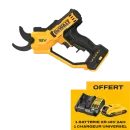 Sécateur à batterie DEWALT DCMPP568 - Starter pack offert