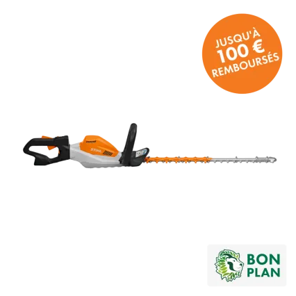 STIHL Bon plan - Taille-haies à batterie STIHL HSA 130.0 T - Longueur 750 mm