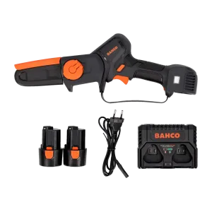 Scie de jardin à batterie BAHCO BCL104 - Pack 2 batteries