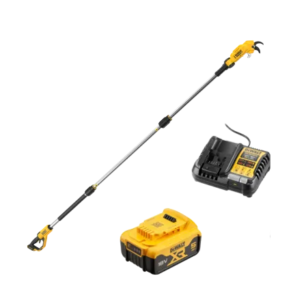 DEWALT Sécateur sur perche à batterie DEWALT DCMPP569P1-QW - Pack 1 batterie