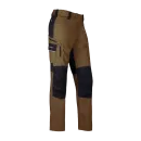 Pantalon de travail PFANNER CANFULL ZIPP2ZIPP - Marron/Noir