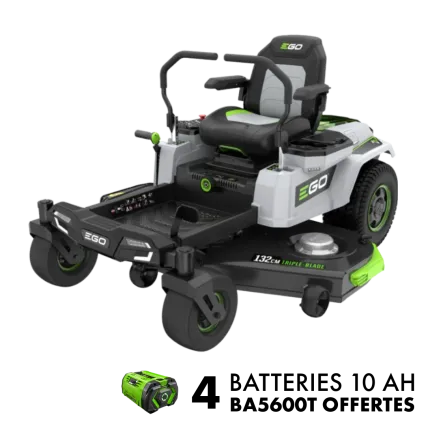 EGO Tracteur tondeuse &agrave; batterie EGO ZT5201E-L