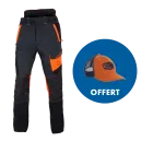 Pantalon anti-coupure SOLIDUR COMFY - Classe 1 - Type A - Gris