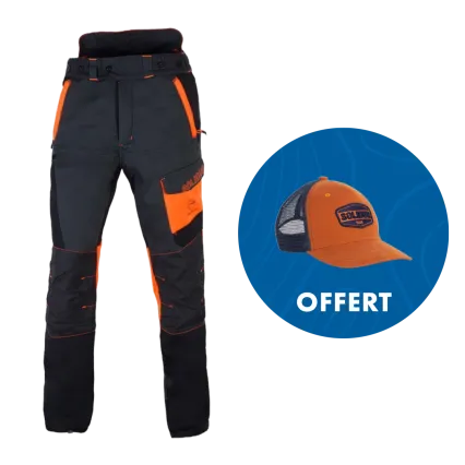 SOLIDUR Pantalon anti-coupure SOLIDUR COMFY - Classe 1 - Type A - Gris