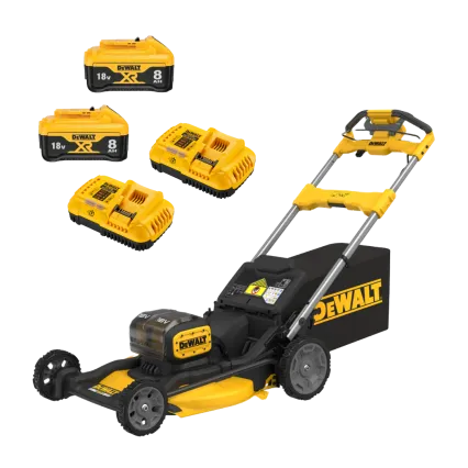 DEWALT Tondeuse à batterie DEWALT DCMWSP156W2-QW - Pack 2 batteries
