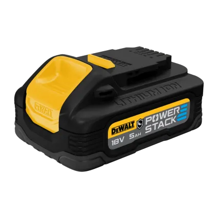 DEWALT Batterie renforc&eacute;e DEWALT XR 18V POWERSTACK 5,0 Ah DCBP518G-XJ