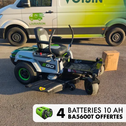 EGO Bon plan - Tracteur tondeuse &agrave; batterie EGO ZT5201E-L