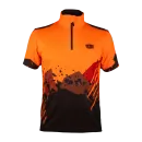 T-Shirt manches courtes anti-UV SOLIDUR UPF40+ - Orange