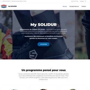 Programme de fidelité My SOLIDUR