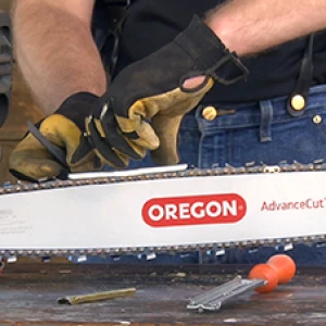 Affuter une chaîne de tronçonneuse OREGON en 4 étapes