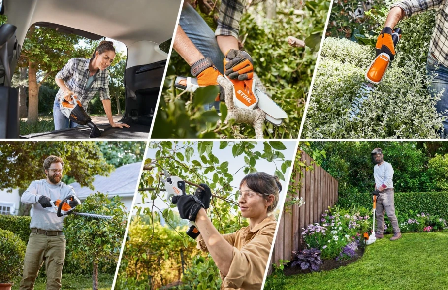 Polyvalente et compacte : La gamme d'outils à batterie STIHL AS System