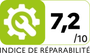 Indice de réparabilité 7,2