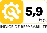 Indice de réparabilité 5,9