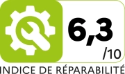 Indice de réparabilité 6,3